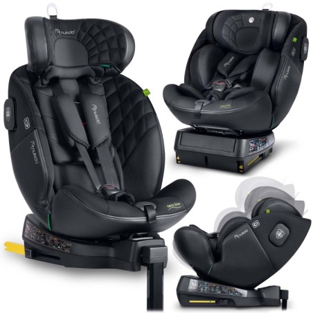 Nukido Aero Line turvatool must 0-36 kg ISOFIX