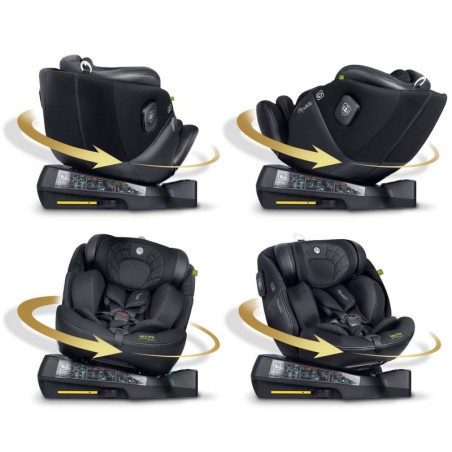 Nukido Aero Line turvatool must 0-36 kg ISOFIX