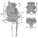 Nukido Aero Line turvatool must 0-36 kg ISOFIX