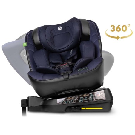 Nukido Aero Line turvatool must-tumesinine 0-36 kg ISOFIX