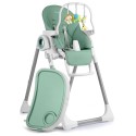 Söögitool lauaga, lamamistool, belo green + mänguasjakaar