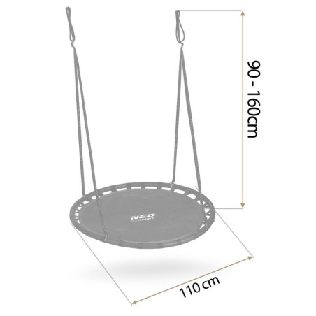 Pesakiik 110 cm, must