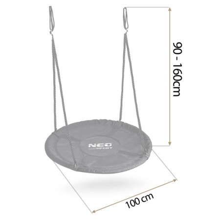 Pesakiik 100 cm, must