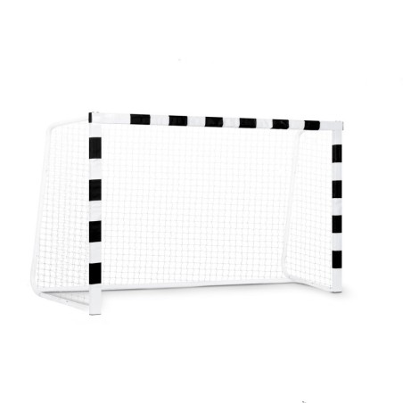 Jalgpallivärav 300 x 160 x 90 cm mustvalge