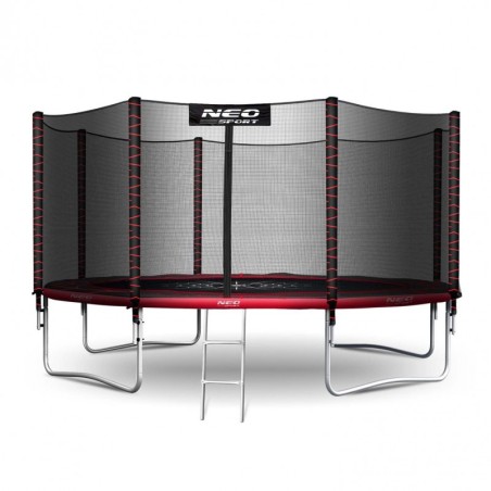 Aiabatuut 374 cm, õuevõrgu ja redeliga, ämblikuvõrgu mustriga