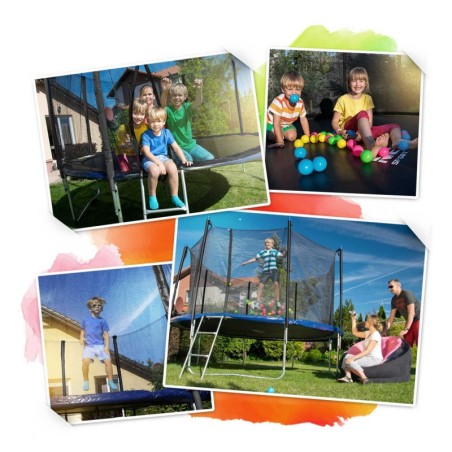 Aiabatuut sisevõrgu ja redeliga, 183 cm, 6 jalga