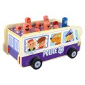 Puidust arkaadmäng Dodgeball Police Bus
