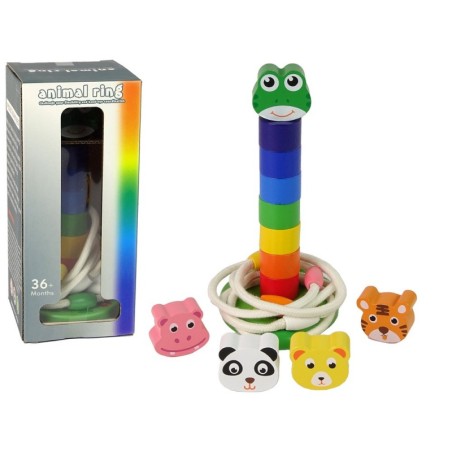 Puidust püramiid loomad