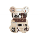 Manipulatsiooni tahvel Teddy Bear Puidust
