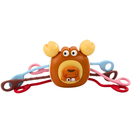 Interaktiivne sensoorne krabi hariv hambahammas lastele