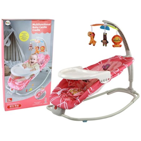 Bouncer Rocker 2in1 Laste kiikistme helid Vibratsioonid Kaelkirjak