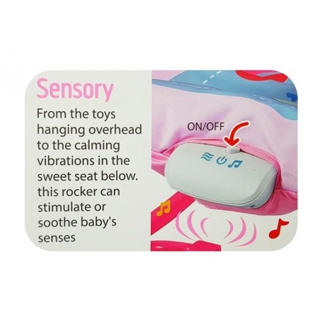 Cradle Rocker Chair 2 in 1 Feeding Chair Roosa