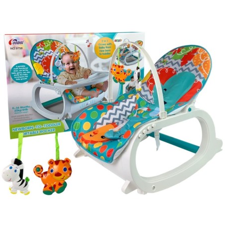 Cradle Rocker Seat söötmistool 2in1 vibratsioonimuusika