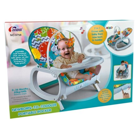 Cradle Rocker Seat söötmistool 2in1 vibratsioonimuusika