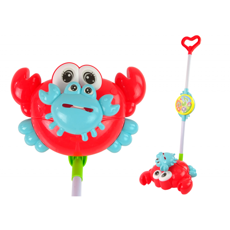 Helendav Pusher Stick Crab Red muusika