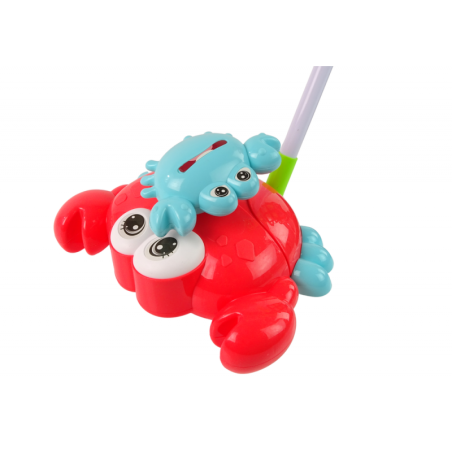 Helendav Pusher Stick Crab Red muusika