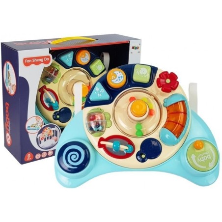 Interaktiivne beebipaneel mänguasi muusika loomasinine