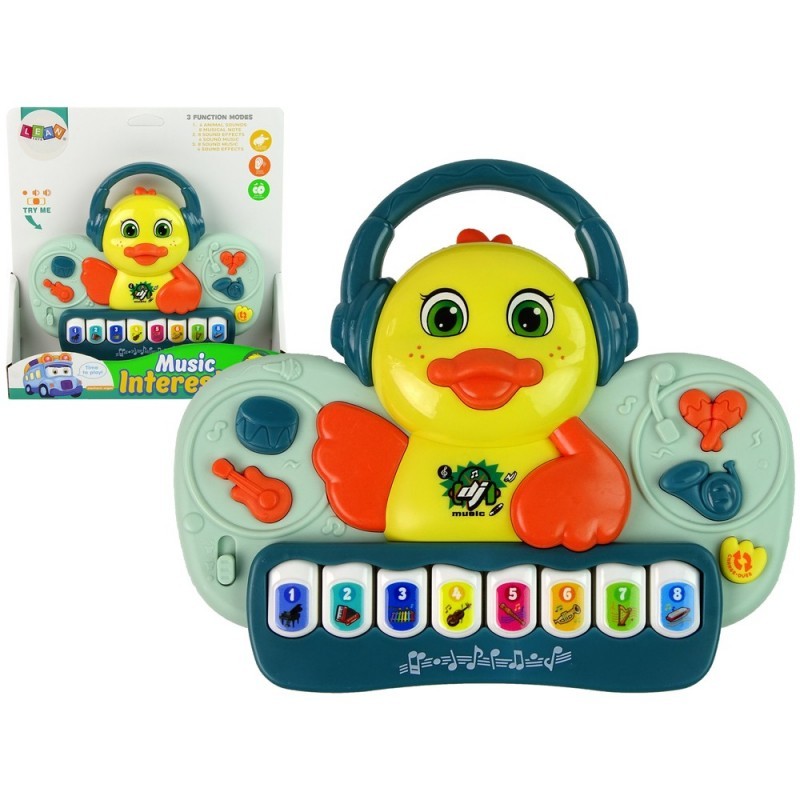 Interaktiivsed Duck Duck Klaver DJ Heliinstrumendid Muusikalised meloodiad