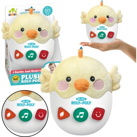 Interaktiivne Wanka Get Up Chicken Lights kõlab kollaselt