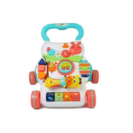 Interaktiivse mikrofoniga hariv tõukur beebile