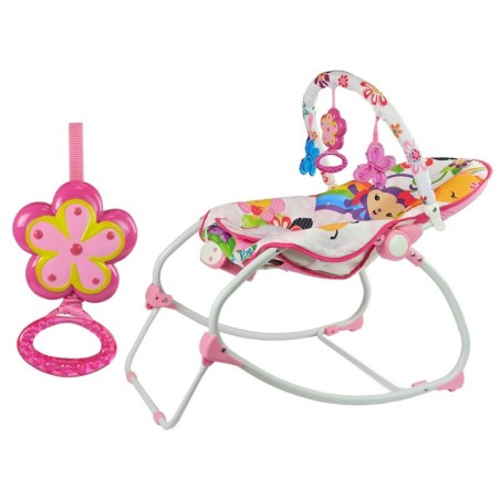 Kiiktool 2in1 Pink Flower Sounds Vibratsioon