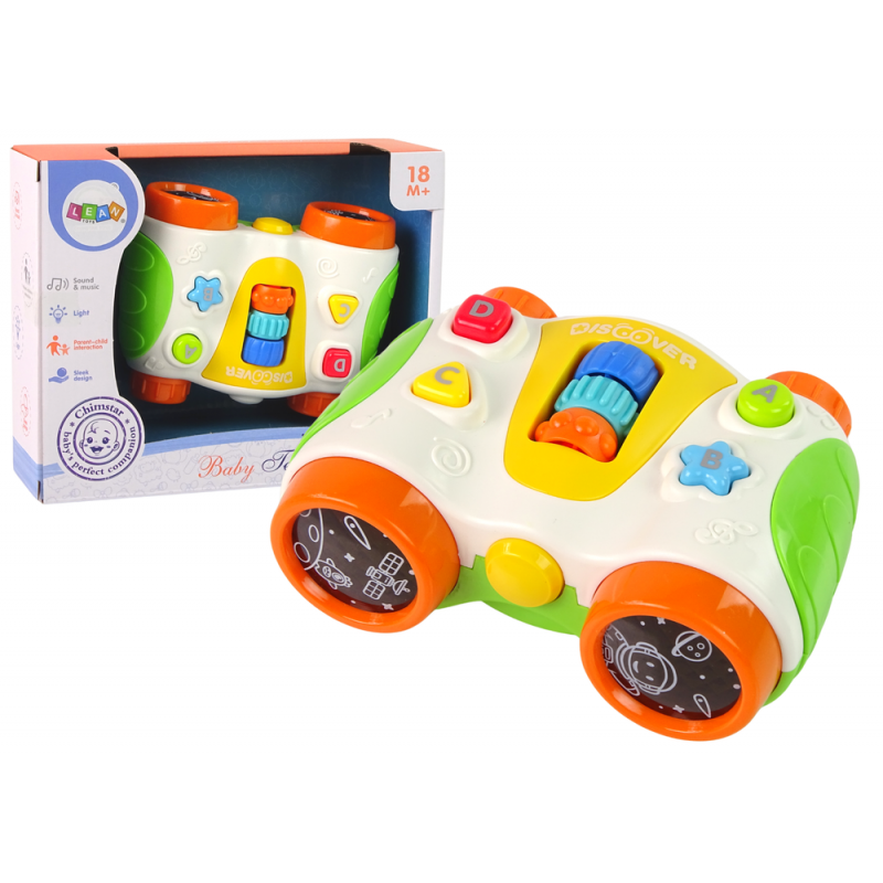 Multifunktsionaalne interaktiivne binokkel beebiteleskoobile