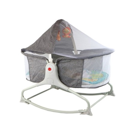 Multifunktsionaalne Bed Rocker 2in1 Lastematt Sounds Vibrations Grey