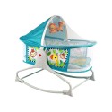 Multifunktsionaalne Bed Rocker 2in1 Lastematt kõlab Vibrations Blue