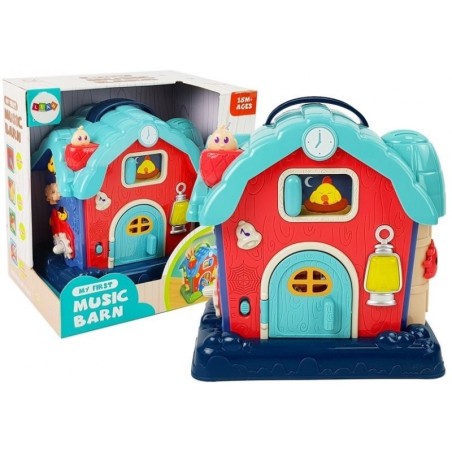 Muusika Barn Animals Farm Sounds Music Pink