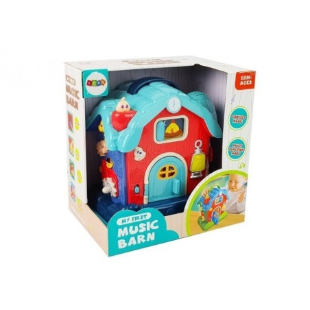 Muusika Barn Animals Farm Sounds Music Pink