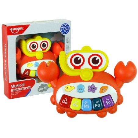 Muusikaline krabi klaveriloomad Merehelid Tuled