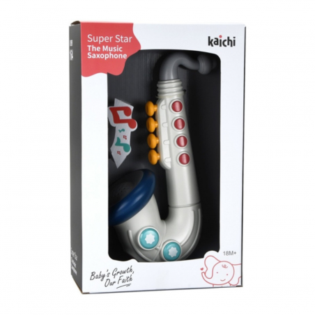 Saksofon väikelastele Interaktiivne instrument