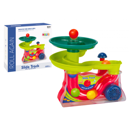 Purskkaevu liumägi pallide jaoks Pallid kõlavad värvikalt