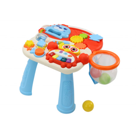 Push Toy interaktiivne õppelaud 2in1 punane