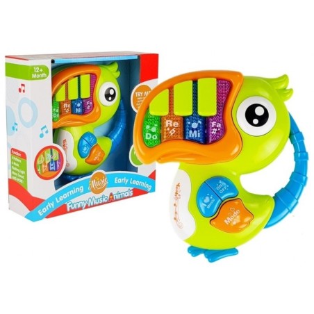 Papagoi klaver, varane õppimine, roheline