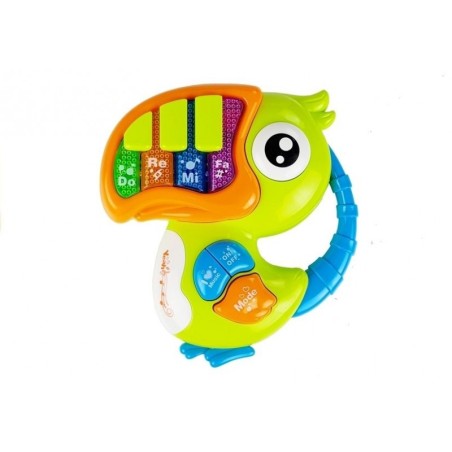 Papagoi klaver, varane õppimine, roheline