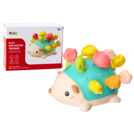 Sensoorne siil väikelastele Värvilised pulgad