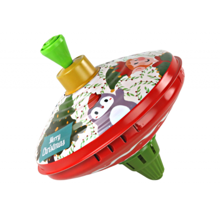 Traditsiooniline metallist keerutav jõuluvana teema