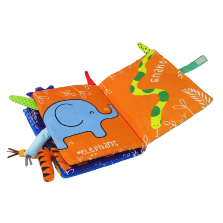 Värviline džungliloomade raamat