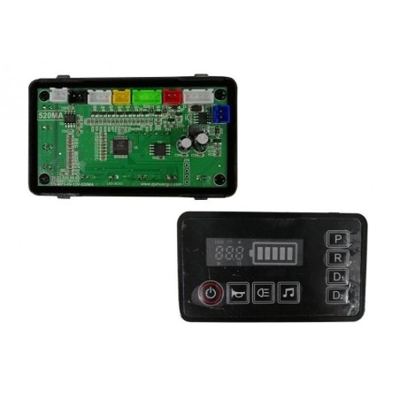 Muusikapaneel elektrilise sõiduauto jaoks