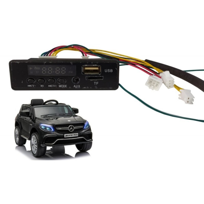 Muusikapaneel Mercedes GLE 63s Ride On Car jaoks