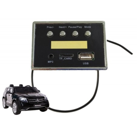 Muusikapaneel Mercedes GLS63 sõidukile