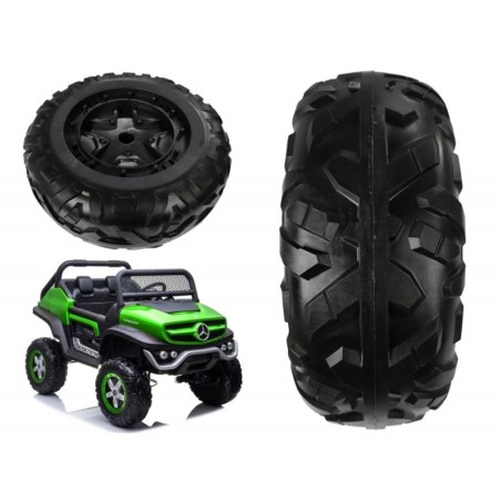 Ratas Mercedes Unimog elektrilisele sõiduautole