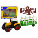 Farmikomplekt Traktori haagis hobune 1:64