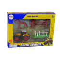 Farmikomplekt Traktori haagis hobune 1:64