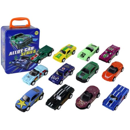 Hõõrdeajamiga sõidukite komplekt 12 ELE Metal 1:64