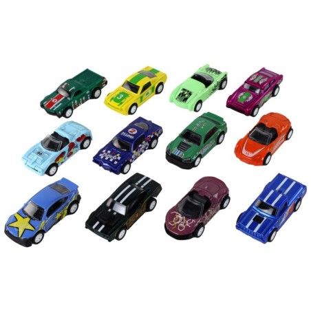 Hõõrdeajamiga sõidukite komplekt 12 ELE Metal 1:64