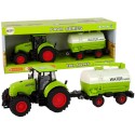 Suure rattahaagisega traktor Green Farm