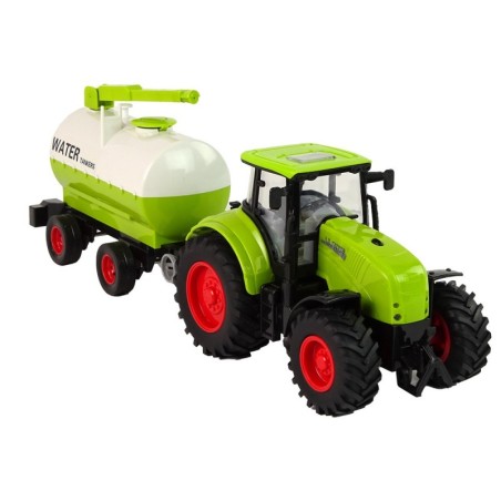 Suure rattahaagisega traktor Green Farm