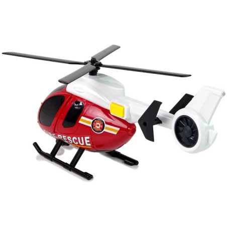 Helikopteri auto tuletõrje sõidukite komplekti heli